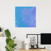 abstract olieverfschilderij poster (Thuiskantoor)