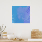 abstract olieverfschilderij poster (Keuken)