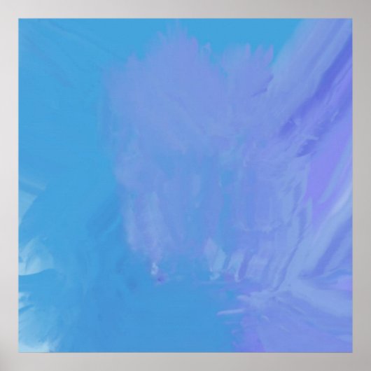 abstract olieverfschilderij poster (Voorkant)