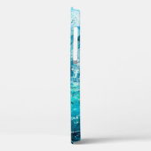 abstract olieverschilderij met golven in de oceaan Case-Mate iPhone case (Achterkant / Links)