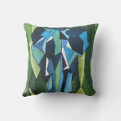 Abstract olifantenkussen kussen (Achterkant)