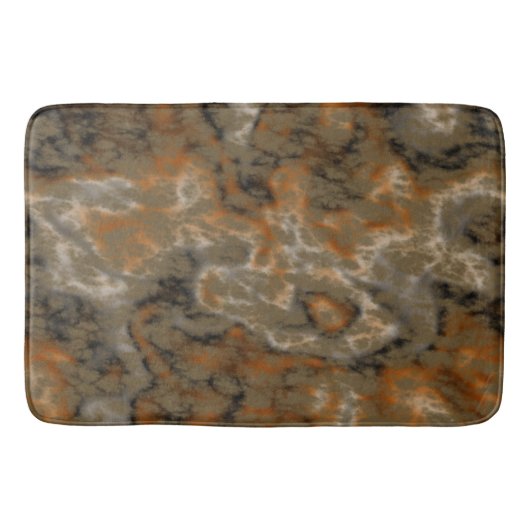 Abstract olijven badmat (Voorkant)