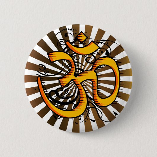 Abstract-om-3 Ronde Button 5,7 Cm (Voorkant)