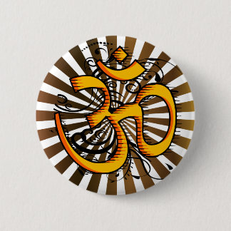 Abstract-om-3 Ronde Button 5,7 Cm