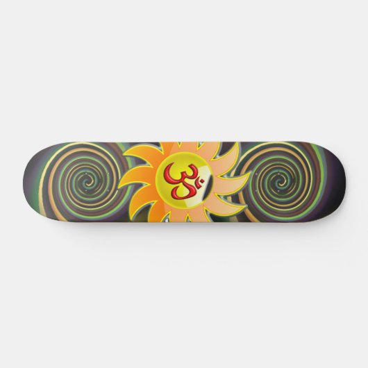 ABSTRACT OM SKATEBOARD (Horizontaal)