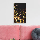 Abstract omgepakt Canvas Afdruk (Insitu (Woonkamer))