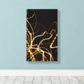 Abstract omgepakt Canvas Afdruk (Insitu (Houten vloer))