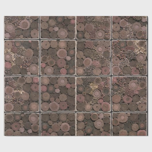 Abstract omhuld omlooppapier cadeaupapier (Zoom)