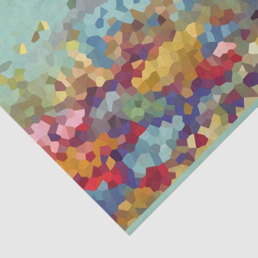 Abstract onder het Zee Tissuepapier (Detail)