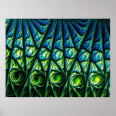 Abstract onderwaterpatroon poster (Voorkant)