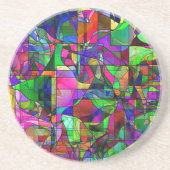 Abstract Onderzetter (Voorkant)