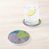 Abstract Onderzetter Floral Sandstone (Zijkant)