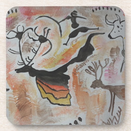 Abstract Onderzetter van de Kunst (Voorkant)