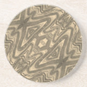 Abstract Onderzetter van de zandsteen van de aarde (Voorkant)