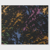 Abstract oneffen patroon cadeaupapier (Vlak)