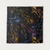 Abstract oneffen patroon wandkleed (Voorkant (horizontaal))
