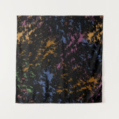 Abstract oneffen patroon wandkleed (Voorkant)