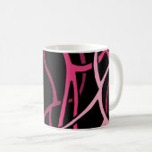 Abstract ontwerp 2 koffiemok (Voorkant rechts)