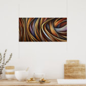 Abstract ontwerp 3 poster (Keuken)