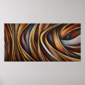 Abstract ontwerp 3 poster (Voorkant)