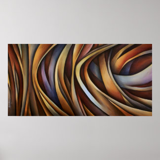 Abstract ontwerp 3 poster