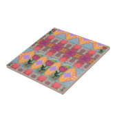 Abstract ontwerp 3 tegeltje (Zijkant)