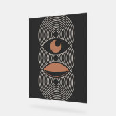 Abstract ontwerp acryl bord (Hoek)