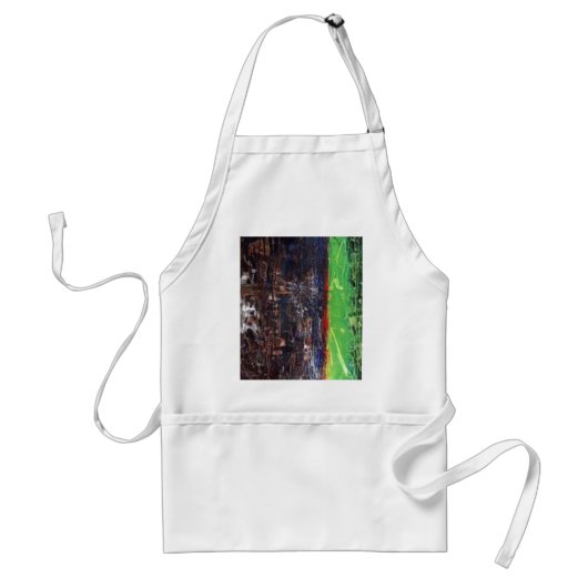 Abstract ontwerp Apron Standaard Schort (Voorkant)