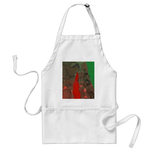 Abstract ontwerp Apron Standaard Schort (Voorkant)