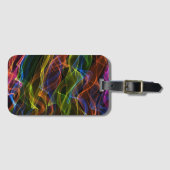 Abstract ontwerp bagagelabel (Voorkant (horizontaal))