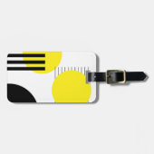 Abstract ontwerp bagagelabel (Voorkant horizontaal)