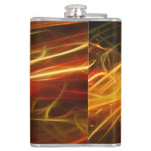 Abstract ontwerp banner heupfles (Achterkant)