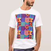 Abstract ontwerp, behang, Poster achtergrond. T-shirt (Voorkant)