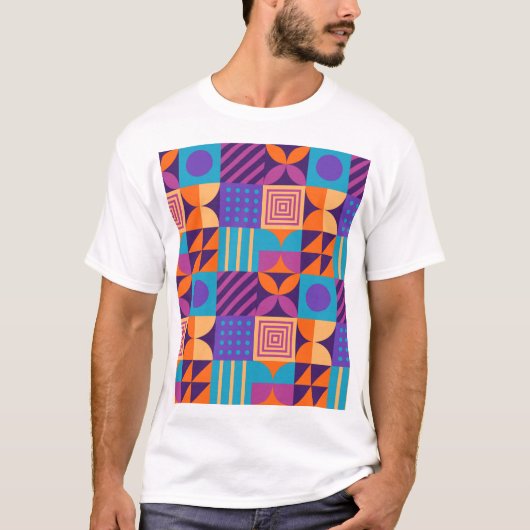 Abstract ontwerp, behang, Poster achtergrond. T-shirt (Voorkant)