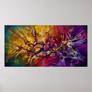 Abstract ontwerp c521 poster