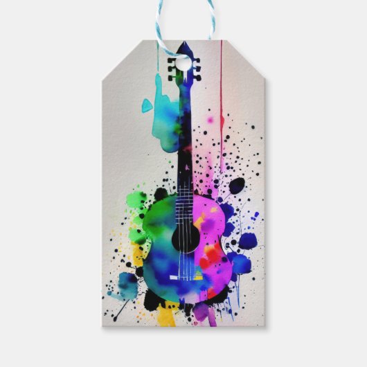 Abstract ontwerp cadeaulabel (Voorkant)