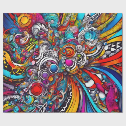 Abstract ontwerp cadeaupapier (Vlak)