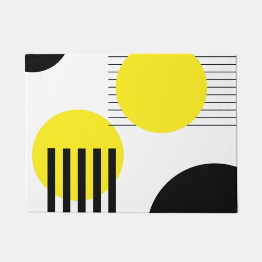 Abstract ontwerp deurmat (Voorkant)