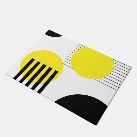 Abstract ontwerp deurmat (Schuin)