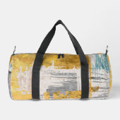 Abstract ontwerp Duffel Bag Plunjezak (Achterkant)