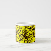 Abstract ontwerp espresso kop (Voorkant)