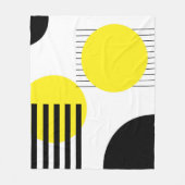 Abstract ontwerp fleece deken (Voorkant)