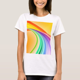 Abstract Ontwerp Geel Sinaasappel Achtergrond-1052 T-shirt