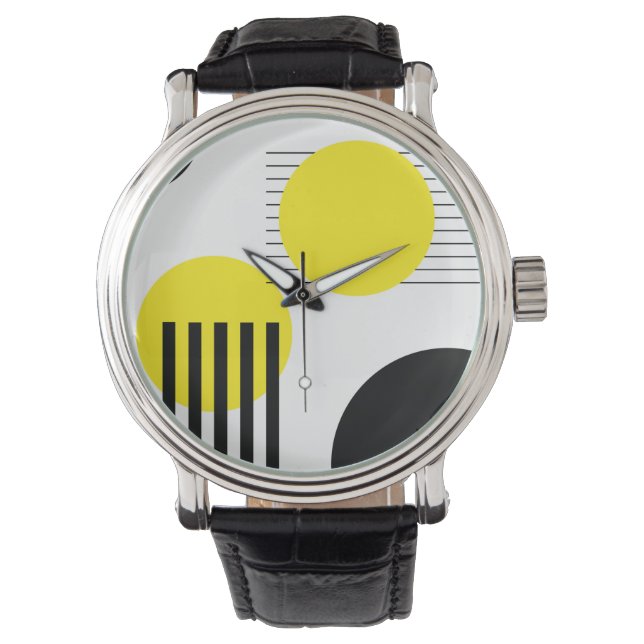 Abstract ontwerp horloge (Voorkant)