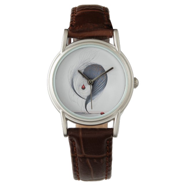Abstract ontwerp horloge (Voorkant)