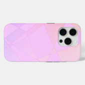 Abstract ontwerp in mooie zachte kleuren Case-Mate iPhone case (Achterkant (horizontaal))