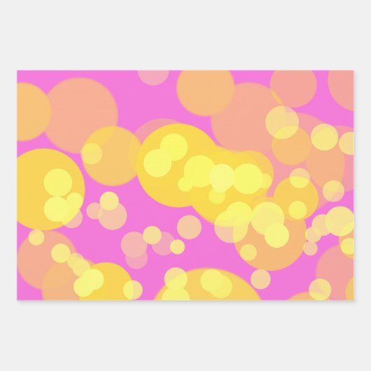 Abstract ontwerp inpakpapier vel (Voorkant)