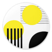 Abstract ontwerp keramische knop (Voorkant)