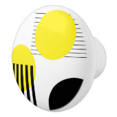 Abstract ontwerp keramische knop (Rechts)