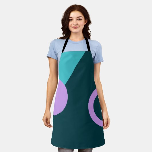 Abstract ontwerp keuken Schort (Gedragen)